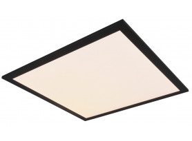 Stropní LED osvětlení Alpha 45x45 cm, černé