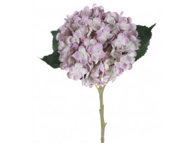 Umělá květina Hortenzie 50 cm, fialová