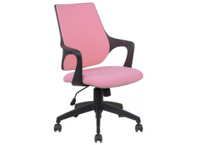 Kancelárská židle Marika, růžová látka