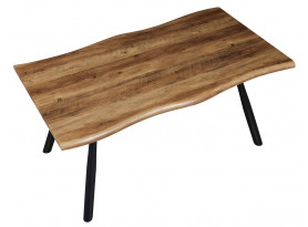 Jídelní stůl Alfred 160x80 cm, hnědý dub