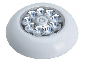 LED osvětlení přenosné 9,5 cm, bílé
