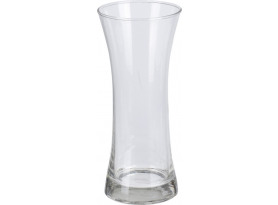 Skleněná váza/svícen 25 cm