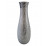 Váza Modern 30 cm, stříbrná, tepaný vzhled