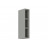 Horní kuchyňský regál Karmen 15G, 15 cm, světle šedý