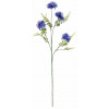 Umělá květina Chrpa 65 cm, modrá